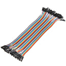 40pcs 20cm Female to Female Jumper Cable Dupont Wire For