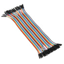 40pcs 20cm Female to Female Jumper Cable Dupont Wire For