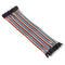 40pcs 20cm Male To Male Color Breadboard Cable Jumper Cable Dupont Wire