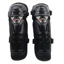 Motorcycle Motor Cycling Off Road Knee Elbow Guards Pads Black