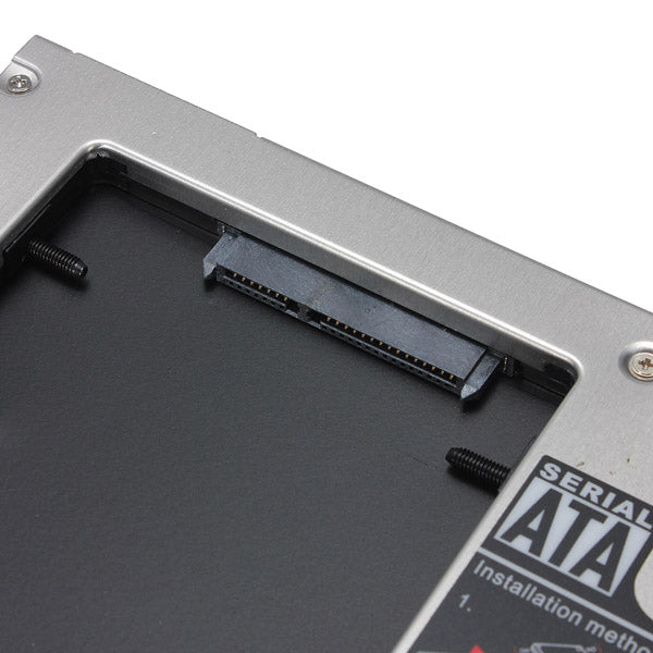 2ND SATA 2.5 Inch HDD Hard Drive Caddy Bay For MacBook Pro SuperDrive