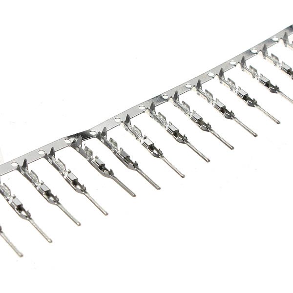 500 Pcs 2.54mm Dupont Jumper Wire Cable Male Pin Connector Terminal