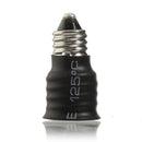E12 to E14 US Base Socket LED Bulbs Adapter Converter