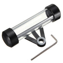 Black Motorcycle Tube Tax Disc Cylindrical Holder Frame Waterproof
