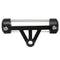 Black Motorcycle Tube Tax Disc Cylindrical Holder Frame Waterproof