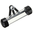 Black Motorcycle Tube Tax Disc Cylindrical Holder Frame Waterproof