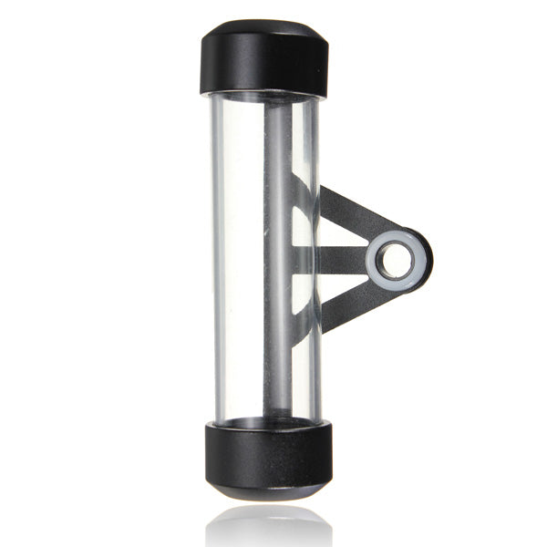 Black Motorcycle Tube Tax Disc Cylindrical Holder Frame Waterproof