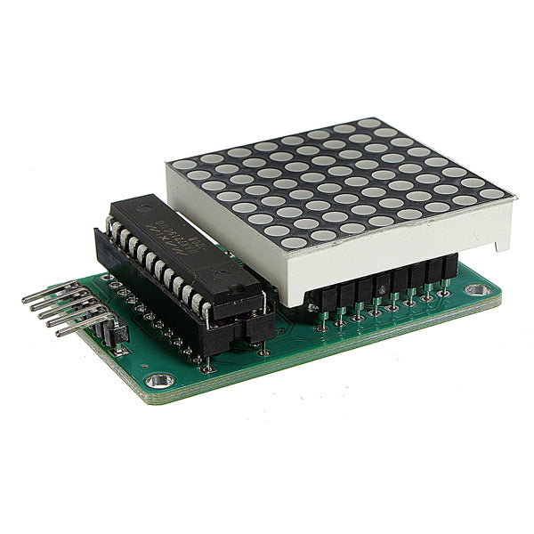 MAX7219 Dot Matrix Module DIY Kit SCM Control Module For