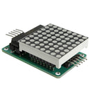 MAX7219 Dot Matrix Module DIY Kit SCM Control Module For