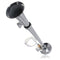 12V Chrome Trumpet Air Horn Kit Compressor for Car Truck Boat