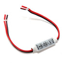 LED Controller Dimmer For 3528 5050 Sinlge Color Car LED Strip DC12V