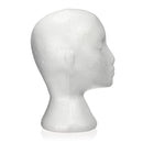Styrofoam Bald Mannequin Head Stand Foam Manikin Head