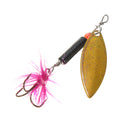 ZANLURE 30x Metal Assorted Laser Fishing Lure Spinner Baits Feather Hook Set