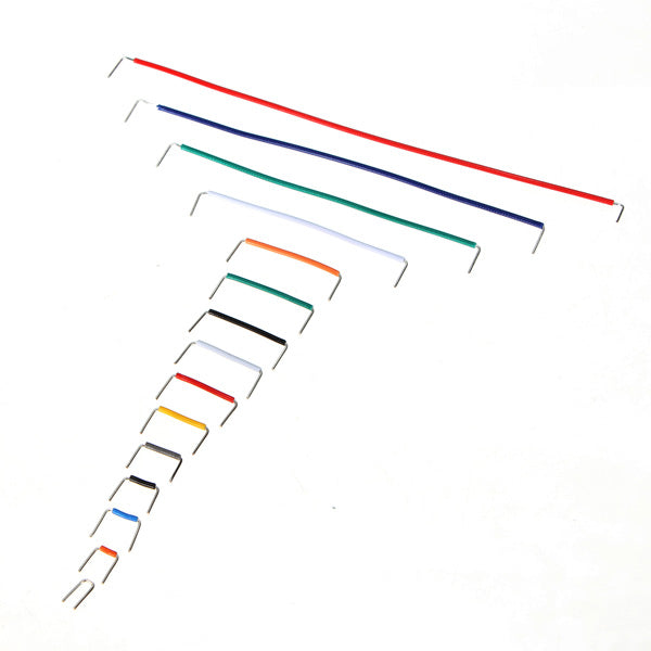 Geekcreit 140pcs U Shape Solderless Breadboard Jumper Cable Dupont Wire For  Shield