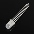 10pcs 5mm RGB LED Common Cathode 4-Pin Tri-Color Emitting Diodes F5