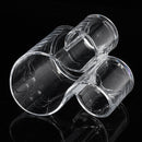 Acrylic Clear Cylindrical Cosmetic Container Makeup Storage Organizer