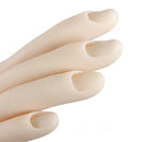 Nail Art Practice Hand Flexible Silicone Prosthetic Hand