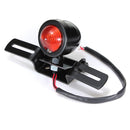 Motorcycle Bullet LED Tail Light Lamp with Plate Black