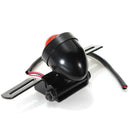Motorcycle Bullet LED Tail Light Lamp with Plate Black