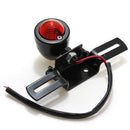 Motorcycle Bullet LED Tail Light Lamp with Plate Black