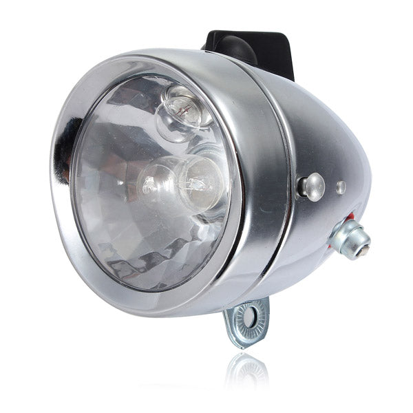 12V Motorcycle Bicycle Friction Generator Dynamo Headlight Tail Light