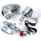 12V Motorcycle Bicycle Friction Generator Dynamo Headlight Tail Light