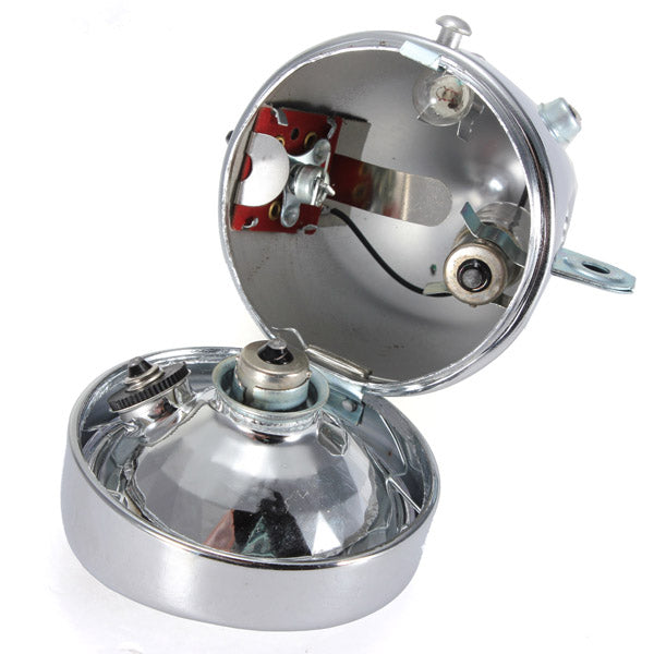 12V Motorcycle Bicycle Friction Generator Dynamo Headlight Tail Light