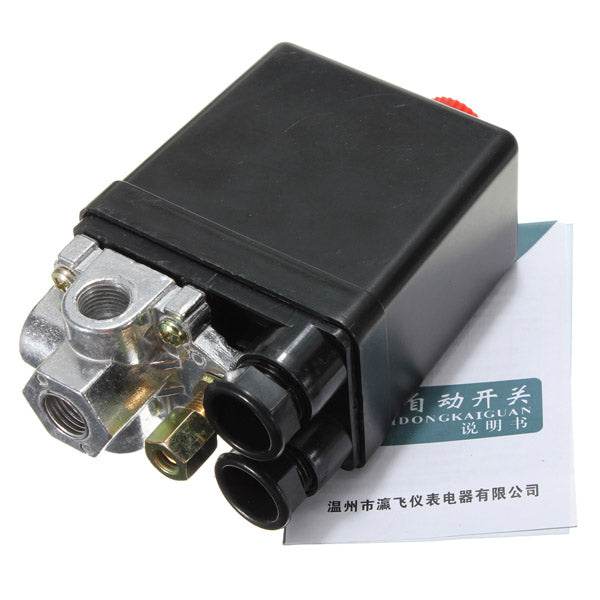 Heavy Duty Air Compressor Pressure Switch Control Valve 90-120PSI