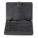 US Folio PU Leather Keyboard Case Cover For 8/9/9.7/10 Inch Tablet