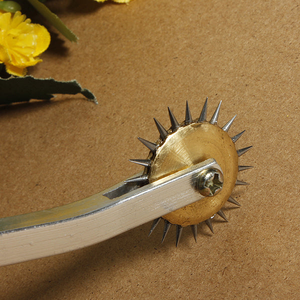 Leather Paper Cloth Sewing Roulette Spacer Wheel Tools