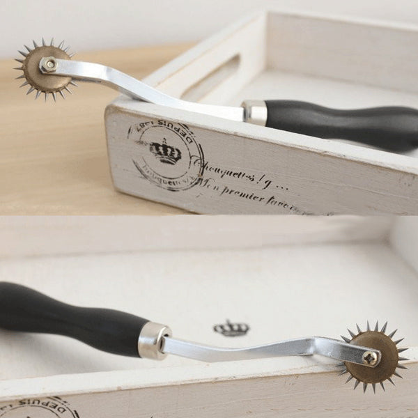Leather Paper Cloth Sewing Roulette Spacer Wheel Tools