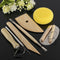 8Pcs Wood Metal Pottery Clay Ceramics Molding Carving Sculpting Tools