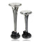 Chrome Loud 12V Twin Trumpet Air Horn Compressor Set Kit Car Boat