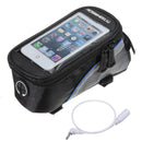 Roswheel Bicycle Bike Frame Front Tube Bag For 4.2 Inch Cell Phone