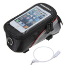 Roswheel Bicycle Bike Frame Front Tube Bag For 4.2 Inch Cell Phone