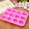 12 Flowers And Trees Silicone Cake Mold Chocolate Mold Handmade Soap Mold DIY Baking Tools
