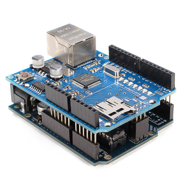Geekcreit UNO R3 USB Development Board With Ethernet Shield W5100 Kit For