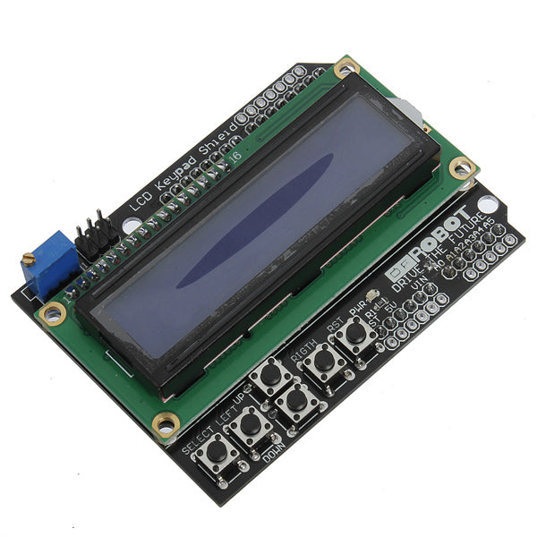 Keypad Shield Blue Backlight For  Robot LCD 1602 Board