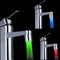 10X 7 Color Changing LED Faucet Color Changing Water Tap Light Silver