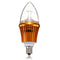 E12 4.2W 3LED Non-dimmable Warm White Light Bulb Base 85-264V