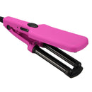 200V Professional 3 Barrel Curling Iron Wavy Styling Hair Curler Salon Tool