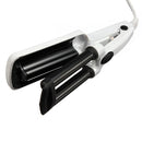 200V Professional 3 Barrel Curling Iron Wavy Styling Hair Curler Salon Tool