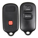 3 Button Replacement Key Keyless Remote Shell Fob Case for Toyota