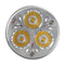 GU10 6W White/Warm White 3LED Spotlightt Bulb LED Lamp Light AC85-265V