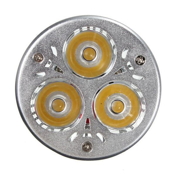 GU10 6W White/Warm White 3LED Spotlightt Bulb LED Lamp Light AC85-265V
