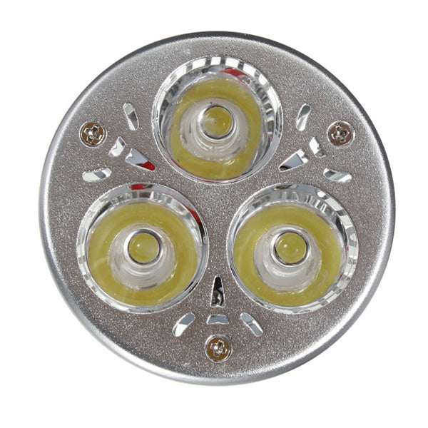 GU10 6W White/Warm White 3LED Spotlightt Bulb LED Lamp Light AC85-265V