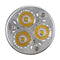 10X GU10 9W Warm White 3LED Spot Lightt Bulbs AC85-265V