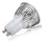 5X GU10 9W Warm White 3LED Spot Lightt Bulbs AC85-265V