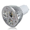 5X GU10 9W White 3LED Spotlightt Bulbs LED Lamp Light AC85-265V