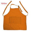 Cute Kids Children Kitchen Painting With Pocket Polyester Adjustable Aprons